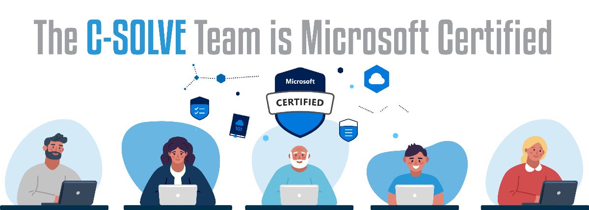 The csolve team is microsoft certified The csolve team is microsoft certified